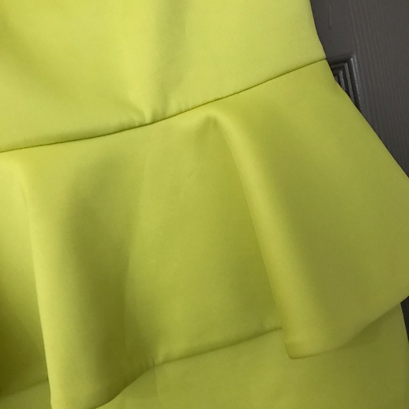 ASOS Yellow (lime) midi 🥂✨👗🍋💋 - Picture 5 of 6